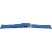 Claudio Calli Horlogeband F644 Skyblue lichtblauw Leder 18x16mm