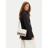 Tous Dames Beige Audree Saffiano schoudertas (OSFA), Casual, Polyurethaan 2002202601