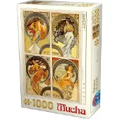 D - Toys Alphonse Mucha Puzzel 1000 Stukjes