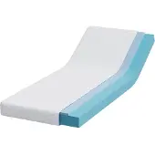 vidaXL Matras Wit 80 x 200 cm Jacquard stof