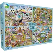 Gibsons Janice Daughters - Wings in the Wild Puzzel (4x500 stukjes)
