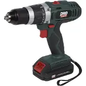Powerplus Poweplus POWP8060 Schroef-, Klopboormachine Borstelloos 18V Li-ion - 2 Batterijen - 50 Nm Koppel - 13mm Boorkop