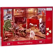 The House of Puzzles Winter Feeding Puzzel 500 stukjes