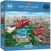 Gibsons Reds Over London Puzzel (1000 stukjes)