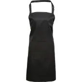 Premier Colours Collection Bib Apron With Pocket | Maat: Één maat