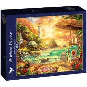 Blue Bird Love the Beach Puzzel 1000 stukjes