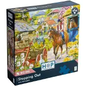 The House of Puzzles Stepping Out Puzzel 500 XL Stukjes
