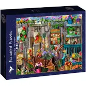 Bluebird Puzzle Garden Tool Fence Puzzel 1000 Stukjes