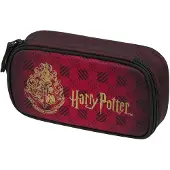 Baagl School etui Harry Potter Hogwarts 1-rits Rood