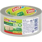 TESA Verpakkingstape Geruisloos afwikkelen ULTRA STRONG Bruin 50 mm (B) x 66 m (L) PET (Polyetheentereftalaat)