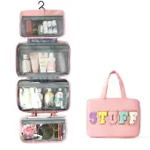 INF Hangende toilettas voor op reis, waterdichte cosmetische tas