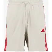 Adidas M 3S FT heren sportshort beige rood maat XXL