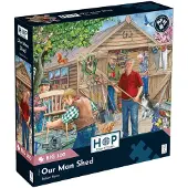 The House of Puzzles puzzel, "Our Man Shed", 500 XL stukjes, rustieke stijl