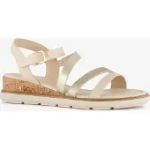 Bonprix Sandalen met riem beige / goud