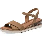 Tamaris Sandaal donkerbeige