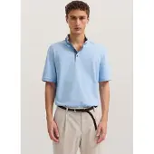 Bugatti Herren Polo Modern Fit van puur katoen