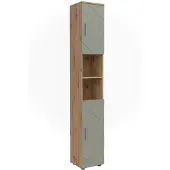 Vicco Irma Badkamerkast – 30 x 192 cm Saliegroen