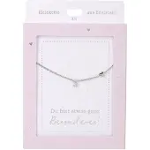 Depesche ketting zilver S letter hanger cadeau modern 47cm.