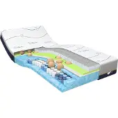 M line Cool Motion 8 Traagschuim matras 80 x 200 x 26 cm - tot 140 kg
