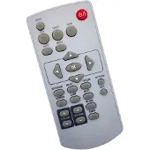 Plus.Parts Afstandsbediening geschikt voor de EIKI EK-131WK beamer, vervangt 63910016