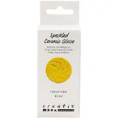 Creativ Company , gekleurde keramische glazuur, 999-1060 °C, dekkend, gele tint, 60 ml, 1 fles