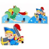 Simply For Kids Simply for Houten Kapstok Ridder