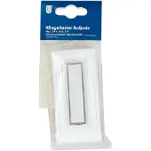 Unitec Verlichte deurbelknop, enkelvoudig, voor wandmontage, wit