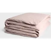 Yumeko Dekbedovertrek Gewassen Linnen 240x220 Roze - Eco, Bio & Fairtrade