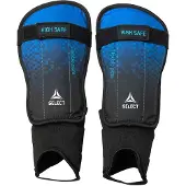 Select Scheenbeschermers Voetbal High Safe Zwart-Blauw v23 - Maat L