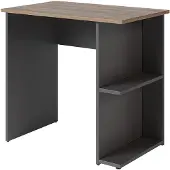 Vicco Simple Bureau – 80 x 50 cm Antraciet/Artisan