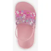 Scapino Roze meisjes badslippers met print roze maat 25