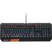 Canyon Hazard, Volledige grootte (100%), Kabel, USB, Mechanische schakelaar, LED, Zwart