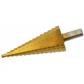 AWTOOLS - Stepboor - 4-45mm - HSS Staal - TiN Coating