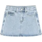 Daily7 denim spijkerrok blauw Effen - maat 98 | Rok van