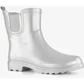 Mountain Peak korte dames regenlaarzen zilver maat 40