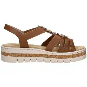 Rieker V4949 Sandalen | Maat 36 Dames Cognac