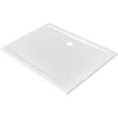 Adema Dawn douchebak - 120x90x4cm - rechthoek SMC - glans wit