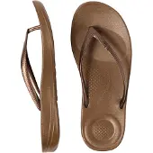 Original Brands FitFlop Iqushion Ergonomic Flip-Flops TPU BRONS 39
