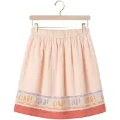 Nono A-lijn rok roze Meisjes Polyester Tekst - maat 134-140