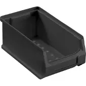 Allit 456107 Transparante opbergkisten ProfiPlus GripBox 2, ESD, zwart