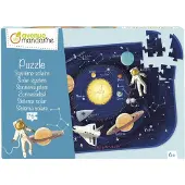 Clairefontaine - Educational puzzle, Solar system, 76 pc
