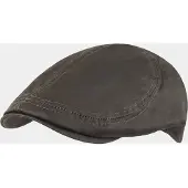 Hatland Mayfield - Verweerd katoenen pet - Bruin - Assorti - XL