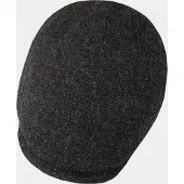 Hatland Cid - Wollen flatcap - Antraciet - Assorti - XL