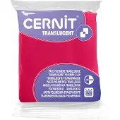 Clairefontaine Pâte Translucent - 56 g - Rubis (474) -