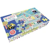 Auzou Grand Puzzle Mon circuit de voitures en puzzle