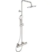 Ideal standard doucheset Ceratherm T50, opbouwmodel, artikelnummer A7225AA, chroom