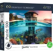 Trefl puzzel 500 stukjes Ocean Gateway FSC duurzaam karton.