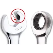 Sata KLUCZ PŁASKO-OCZKOWY 11mm Z PODWÓJNĄ GRZECHOTKĄ
