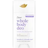 Dove Diverse merken deodorant 2+3 gratis: 2+3 gratisDove Whole Body Lavender & Camomile Deodorant Stick