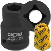 JCB Slagdopp 3/4" 18mm 6-kant Cr-Mi